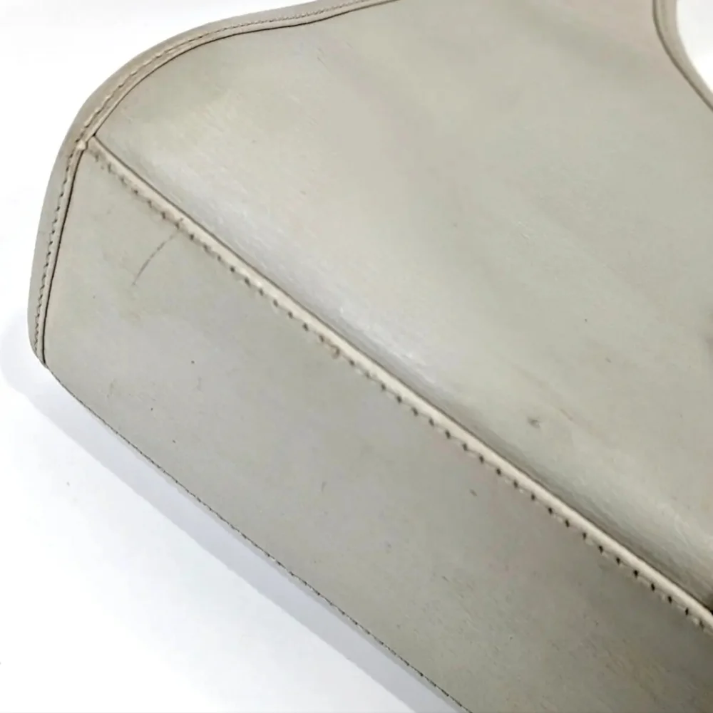 🔥 Vintage GUCCI Jackie Hand Bag 🔥 In Dove Grey Leather - Picture 8 of 14